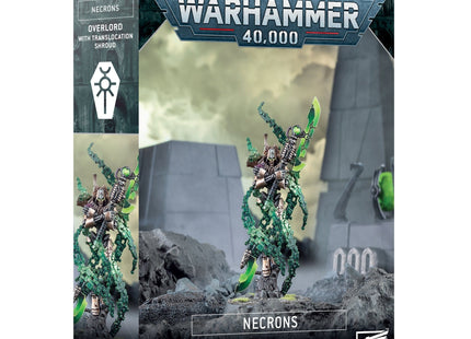 Gamers Guild AZ Warhammer 40,000 Warhammer 40K: Necrons -Overlord with Translocation Shroud (Pre-Order) Games-Workshop