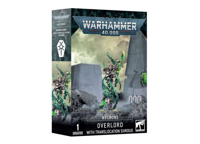 Gamers Guild AZ Warhammer 40,000 Warhammer 40K: Necrons -Overlord with Translocation Shroud (Pre-Order) Games-Workshop
