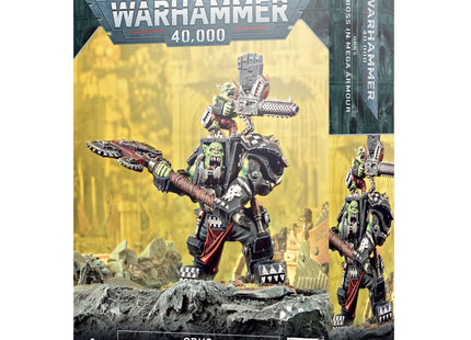 Gamers Guild AZ Warhammer 40,000 Warhammer 40K: Orks - Warboss in Mega Armour Games-Workshop