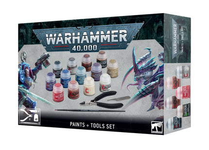 Gamers Guild AZ Warhammer 40,000 Warhammer 40K: Paint and Tools Set (2023) (Pre-Order) Games-Workshop