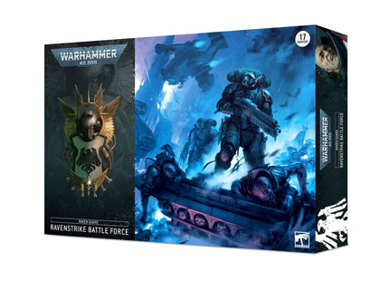 Gamers Guild AZ Warhammer 40,000 Warhammer 40K: Raven Guard - Ravenstrike Battleforce Discontinue