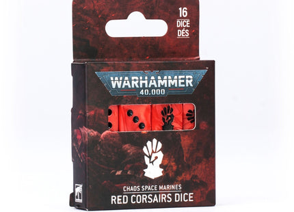 Gamers Guild AZ Warhammer 40,000 Warhammer 40K: Red Corsairs - Dice (Pre-Order) Games-Workshop