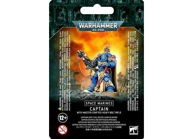 Gamers Guild AZ Warhammer 40,000 Warhammer 40K: Space Marines - Captain with Master-Crafted Bolt Rifle Games-Workshop