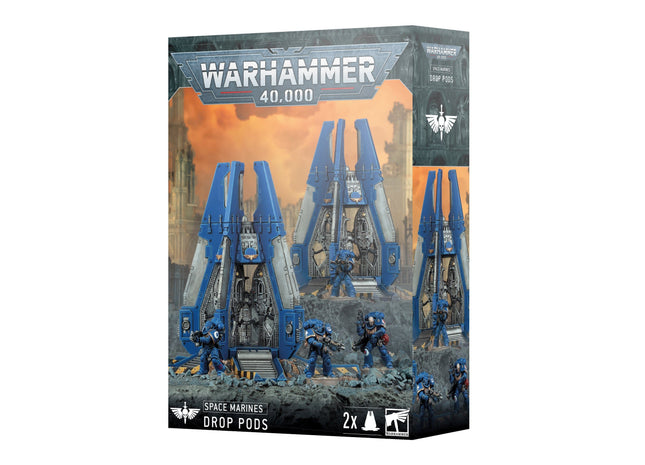 Gamers Guild AZ Warhammer 40,000 Warhammer 40K: Space Marines: Drop Pods (Pre-Order) Games-Workshop