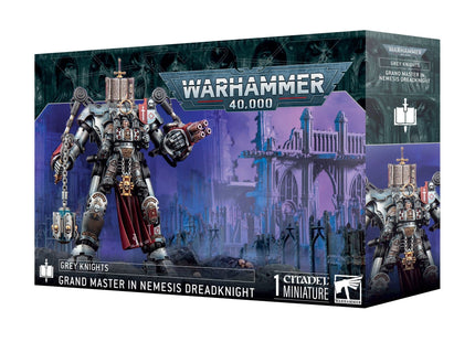 Gamers Guild AZ Warhammer 40,000 Warhammer 40K: Space Marines: Grey Knights: Grandmaster in Nemesis Dreadknight (Pre-Order) Games-Workshop