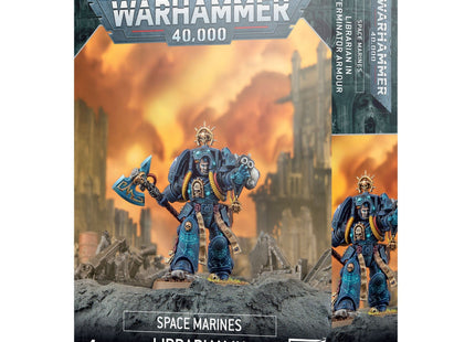 Gamers Guild AZ Warhammer 40,000 Warhammer 40K: Space Marines - Librarian in Terminator Armour (Pre-Order) Games-Workshop