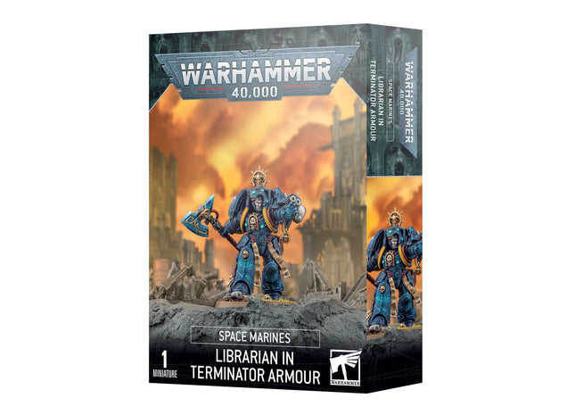 Gamers Guild AZ Warhammer 40,000 Warhammer 40K: Space Marines - Librarian in Terminator Armour (Pre-Order) Games-Workshop