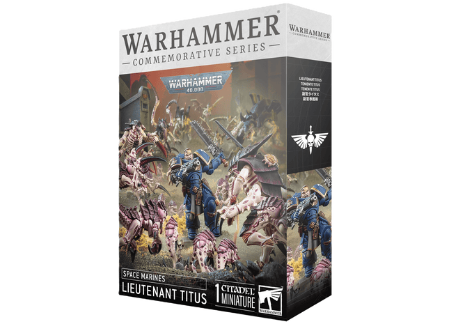 Gamers Guild AZ Warhammer 40,000 Warhammer 40K: Space Marines: Lieutenant Titus (Pre-Order) Games-Workshop