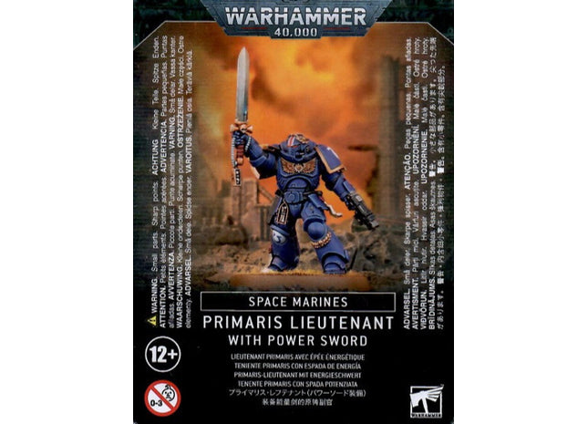 Gamers Guild AZ Warhammer 40,000 Warhammer 40K: Space Marines - Primaris Lieutenant with Power Sword Games-Workshop