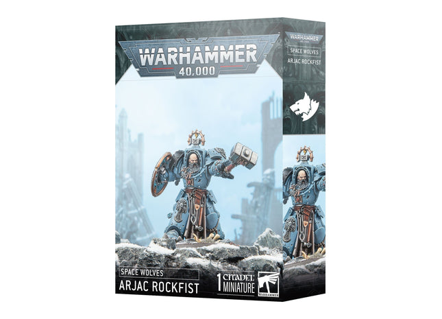 Gamers Guild AZ Warhammer 40,000 Warhammer 40K: Space Wolves: Arjac Rockfist (2025) (Pre-Order) Games-Workshop