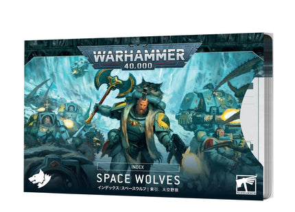 Gamers Guild AZ Warhammer 40,000 Warhammer 40K: Space Wolves- Index Cards (Pre-Order) Games-Workshop