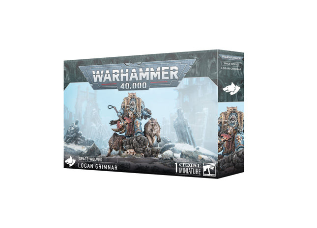 Gamers Guild AZ Warhammer 40,000 Warhammer 40K: Space Wolves: Logan Grimnar (Pre-Order) Games-Workshop