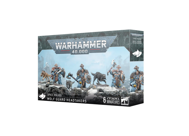 Gamers Guild AZ Warhammer 40,000 Warhammer 40K: Space Wolves: Wolf Guard Headtakers (Pre-Order) Games-Workshop