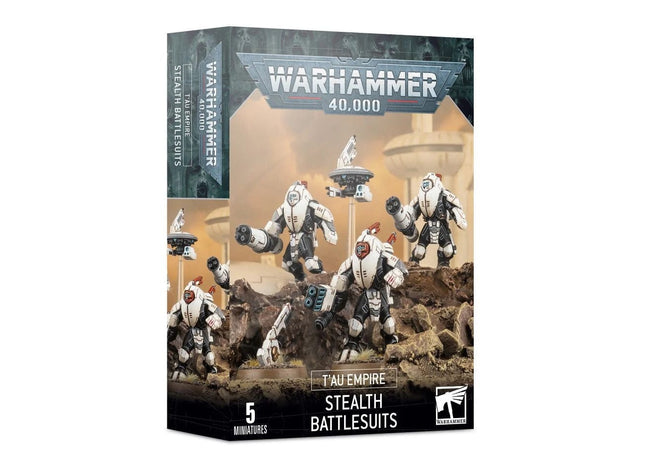 Gamers Guild AZ Warhammer 40,000 Warhammer 40K: Tau Empire - Stealth Battlesuits Games-Workshop