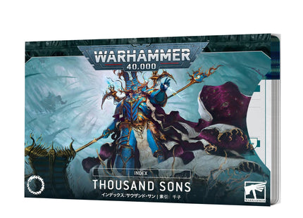 Gamers Guild AZ Warhammer 40,000 Warhammer 40K: Thousand Sons- Index Cards (Pre-Order) Games-Workshop