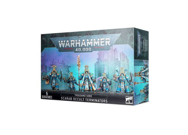 Gamers Guild AZ Warhammer 40,000 Warhammer 40K: Thousand Sons - Scarab Occult Terminators Games-Workshop