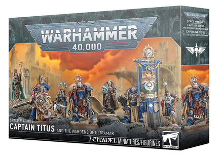 Gamers Guild AZ Warhammer 40,000 Warhammer 40K: Ultramarines - Captain Titus & The Wardens of Ultramar (Pre-Order) Games-Workshop