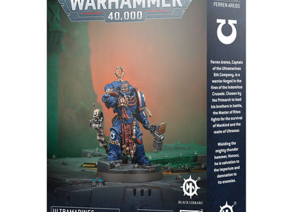 Gamers Guild AZ Warhammer 40,000 Warhammer 40K: Ultramarines - Ferren Areios (Pre-Order) Games-Workshop