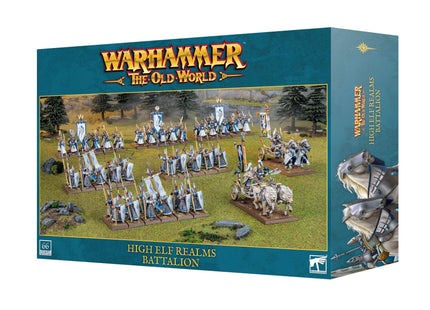 Gamers Guild AZ Warhammer 40,000 Warhammer The Old World: Battalion: High Elf Realms (Pre-Order) Games-Workshop