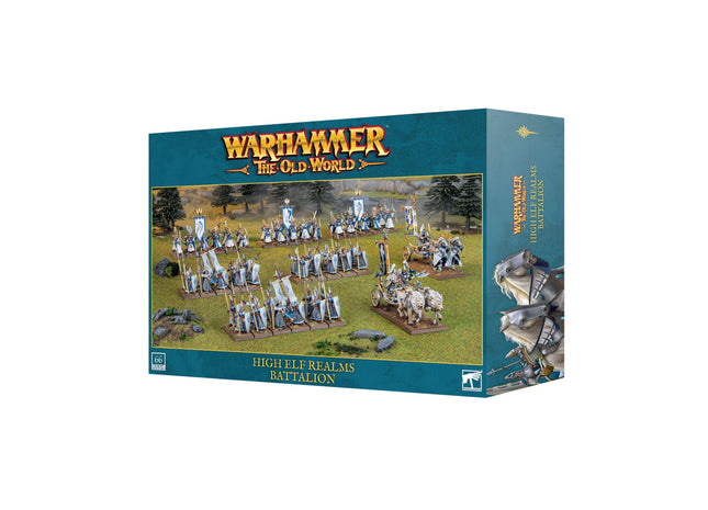 Gamers Guild AZ Warhammer 40,000 Warhammer The Old World: Battalion: High Elf Realms (Pre-Order) Games-Workshop