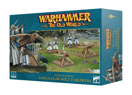 Gamers Guild AZ Warhammer 40,000 Warhammer The Old World: High Elf Realms: Eagle Claw Bolt Throwers (Pre-Order) Games-Workshop