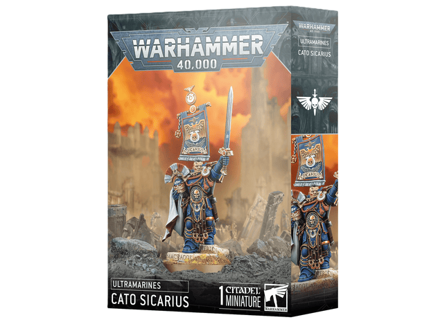 Gamers Guild AZ Warhammer 40k Warhamer 40K: Ultramarines - Cato Sicarius (Pre-Order) Games-Workshop