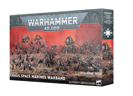 Gamers Guild AZ Warhammer 40K Warhammer 40K: Chaos Space Marines - Battleforce: Chaos Space Marines Warband (Pre-Order) Games-Workshop