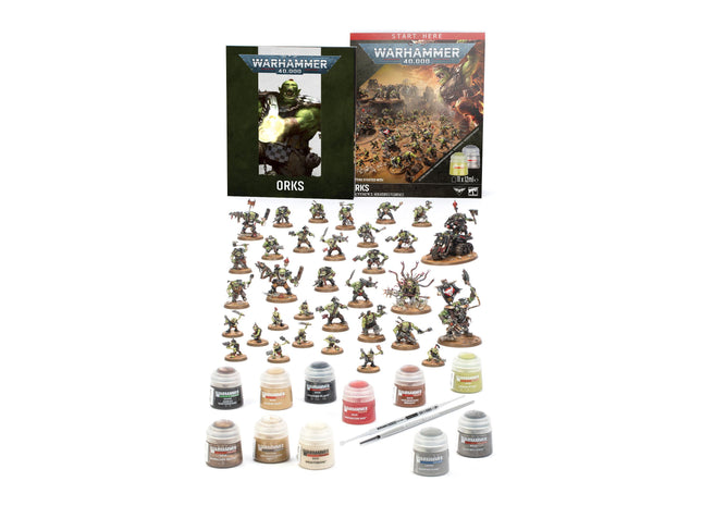 Gamers Guild AZ Warhammer 40K Warhammer 40K: Getting Started with Orks (Pre-Order) Games-Workshop