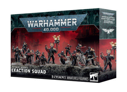 Gamers Guild AZ Warhammer 40k Warhammer 40k: Imperial Agents: Exaction Squad (Pre-Order) Games-Workshop