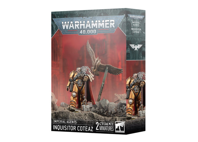 Gamers Guild AZ Warhammer 40K Warhammer 40K: Imperial Agents - Inquisitor Coteaz (Pre-Order) Games-Workshop