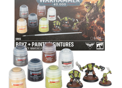 Gamers Guild AZ Warhammer 40K Warhammer 40K: Orks - Boyz + Paints (Pre-Order) Games-Workshop