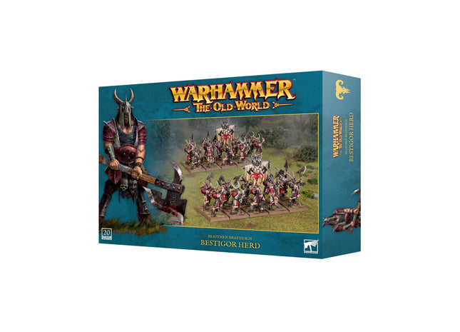 Gamers Guild AZ Warhammer The Old World The Old World: Beastmen Brayherds: Bestigor Herd (Pre-Order) Games-Workshop
