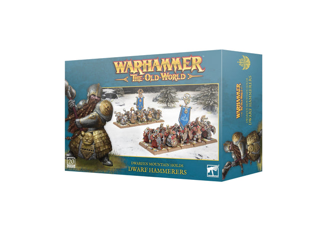 Gamers Guild AZ Warhammer The Old World Warhammer The Old World: Dwarfen Mountain Holds - Dwarf Hammers Games-Workshop
