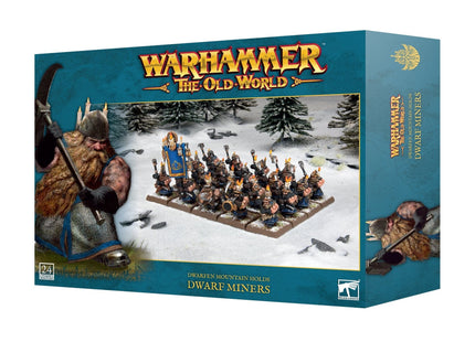 Gamers Guild AZ Warhammer The Old World Warhammer The Old World: Dwarfen Mountain Holds - Dwarf Miners Games-Workshop