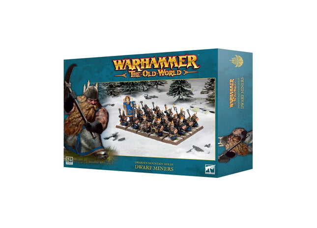 Gamers Guild AZ Warhammer The Old World Warhammer The Old World: Dwarfen Mountain Holds - Dwarf Miners Games-Workshop