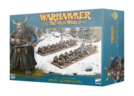 Gamers Guild AZ Warhammer The Old World Warhammer The Old World: Dwarfen Mountain Holds - Dwarf Quarrelers Games-Workshop