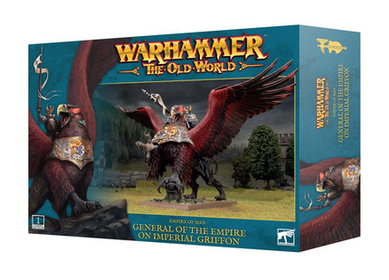 Gamers Guild AZ Warhammer The Old World Warhammer The Old World: Empire of Man: General of the Empire on Imperial Griffon (Pre-Order) Games-Workshop
