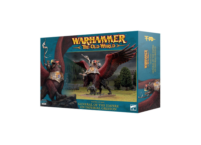 Gamers Guild AZ Warhammer The Old World Warhammer The Old World: Empire of Man: General of the Empire on Imperial Griffon (Pre-Order) Games-Workshop