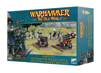 Gamers Guild AZ Warhammer The Old World Warhammer The Old World: Empire of Man - Helblaster Volleygun and Helstorm Battery (Pre-Order) Games-Workshop