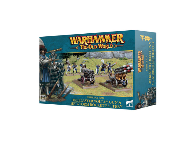 Gamers Guild AZ Warhammer The Old World Warhammer The Old World: Empire of Man - Helblaster Volleygun and Helstorm Battery (Pre-Order) Games-Workshop