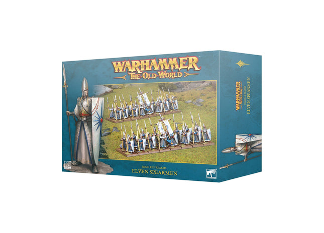 Gamers Guild AZ Warhammer The Old World Warhammer The Old World: High Elf Realms: Elven Spearmen (Pre-Order) Games-Workshop