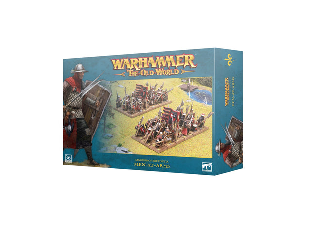 Gamers Guild AZ Warhammer The Old World Warhammer The Old World: - Kingdom of Bretonnia Men at Arms (Pre-Order) Games-Workshop