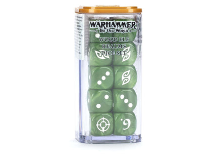 Gamers Guild AZ Warhammer The Old World Warhammer The Old World: The Old World: Wood Elf Realms Dice (Pre-Order) Games-Workshop