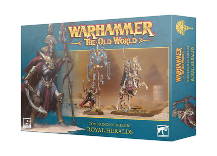 Gamers Guild AZ Warhammer The Old World Warhammer The Old World: Tomb Kings of Khemri - Royal Heralds (Pre-Order) Games-Workshop