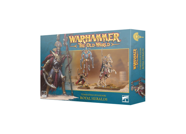 Gamers Guild AZ Warhammer The Old World Warhammer The Old World: Tomb Kings of Khemri - Royal Heralds (Pre-Order) Games-Workshop