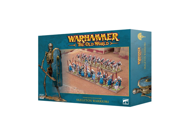 Gamers Guild AZ Warhammer The Old World Warhammer The Old World: Tomb Kings Of Khemri - Skeleton Warriors (Pre-Order) Games-Workshop