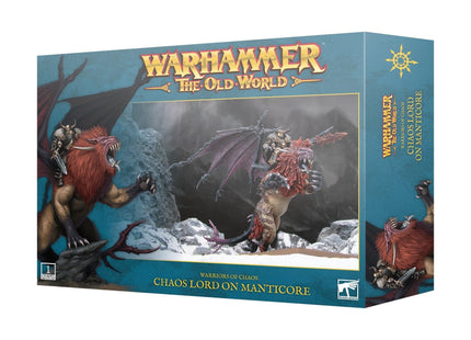 Gamers Guild AZ Warhammer The Old World Warhammer The Old World: Warriors of Chaos - Lord on Manticore Games-Workshop