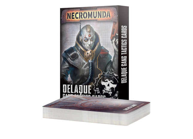 Gamers Guild AZ Warhammer Underworlds Necromunda: Delaque Gang Tactics Cards (Pre-Order) Games-Workshop