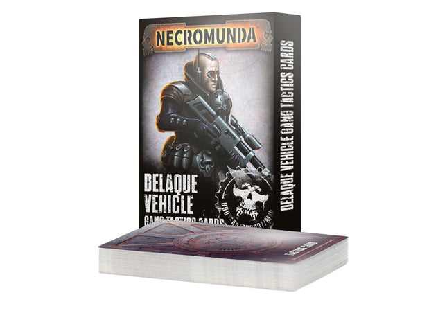 Gamers Guild AZ Warhammer Underworlds Necromunda: Delaque Vehicle Gang Tactics Cards (Pre-Order) Games-Workshop