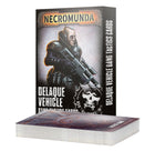 Gamers Guild AZ Warhammer Underworlds Necromunda: Delaque Vehicle Gang Tactics Cards (Pre-Order) Games-Workshop